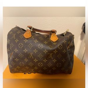 Louis Vuitton bad comes with box and receipt of purchase